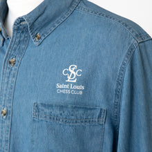 Load image into Gallery viewer, 2025 Cairns Cup Denim Long Sleeve Shirt - Unisex