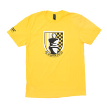 Load image into Gallery viewer, Features the exclusive, custom-designed World Chess Hall of Fame Football Club Crest, blending iconic chess imagery with classic soccer heraldry.