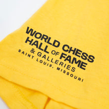 Load image into Gallery viewer, Features the exclusive, custom-designed World Chess Hall of Fame Football Club Crest, blending iconic chess imagery with classic soccer heraldry.