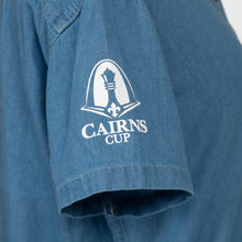 Load image into Gallery viewer, 2025 Cairns Cup Denim Short Sleeve Shirt - Ladies