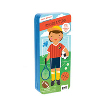 Load image into Gallery viewer, The Petit Collage Shine Bright Magnetic Play Sets are designed to encourage kids to dream big and follow their passion.