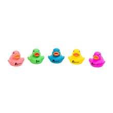 Load image into Gallery viewer, These ducks are the perfect size for a tournament-standard 20" chessboard, and can be used to play the wildly popular chess variant, Duck Chess!