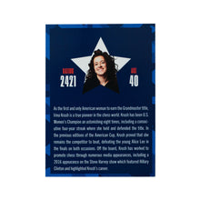 Load image into Gallery viewer, 2024 American Cup Trading Cards (Women's Field)