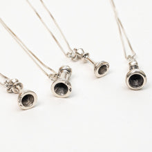 Load image into Gallery viewer, solid silver chess charms are more than jewelry; they’re a reflection of your mindset