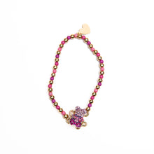 Load image into Gallery viewer, Bear Spinner Bracelet. Featuring a centered figure that actually spins!