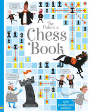 Load image into Gallery viewer, The Usborne Chess Book with puzzles and stickers,