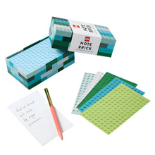 Load image into Gallery viewer, LEGO Note Brick - Blue-Green