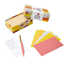 Load image into Gallery viewer, LEGO Note Brick - Yellow-Orange
