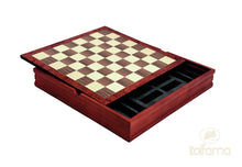 Load image into Gallery viewer, Fire and Water Chess Set with Storage Box