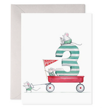 Load image into Gallery viewer, 3rd Birthaday card