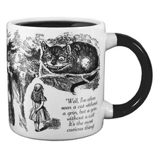 Load image into Gallery viewer, image of the cheshire cat mug