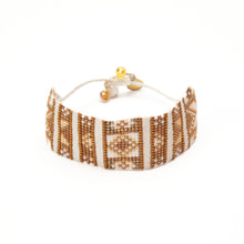 Load image into Gallery viewer, *Metallic Beaded Stretch Bracelet