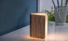 Load image into Gallery viewer, Mini Smart Book Light - Walnut