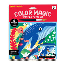 Load image into Gallery viewer, image of color magic water reveal kit wildlife themed
