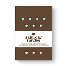 Load image into Gallery viewer, Front of Mint Neapolitan Notepad