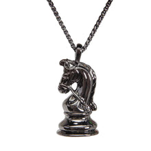 Load image into Gallery viewer, black pendant necklace