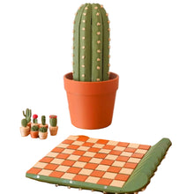 Load image into Gallery viewer, image of the cactus chess set