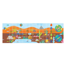 Load image into Gallery viewer, Inside of magnetic Let's Go Dino Game