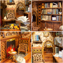 Load image into Gallery viewer, Eternal Bookstore DIY Miniature Book Nook Kit