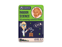 Load image into Gallery viewer, Einstein Activity Cards Indoor Science deck.