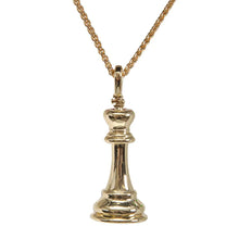 Load image into Gallery viewer, gold king pendant necklace