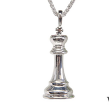Load image into Gallery viewer, White Gold pendant necklace