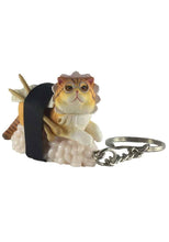 Load image into Gallery viewer, Sushi wrapped cat on a keychain