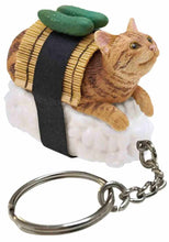 Load image into Gallery viewer, Sushi Cat Keyring Blind Box