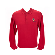 Load image into Gallery viewer, #2015 Sinquefield Cup Long Sleeve Men&#39;s Red Polo
