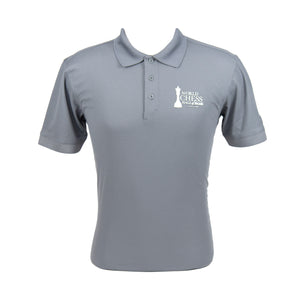 World Chess Hall of Fame Men's Gray Polo