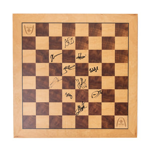 2022 Chess 9LX Wooden Board [Autographed]