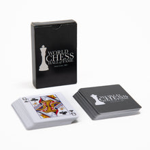Load image into Gallery viewer, image of World Chess Hall of Fame branded Playing Cards

