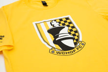Load image into Gallery viewer, Features the exclusive, custom-designed World Chess Hall of Fame Football Club Crest, blending iconic chess imagery with classic soccer heraldry.
