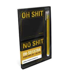 *Sticky Note Set with Gel Pen