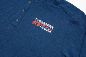2024 American Cup Men's Long Sleeve 1/4 Snap Shirt