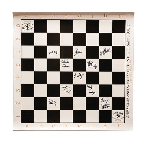 image of autographed board