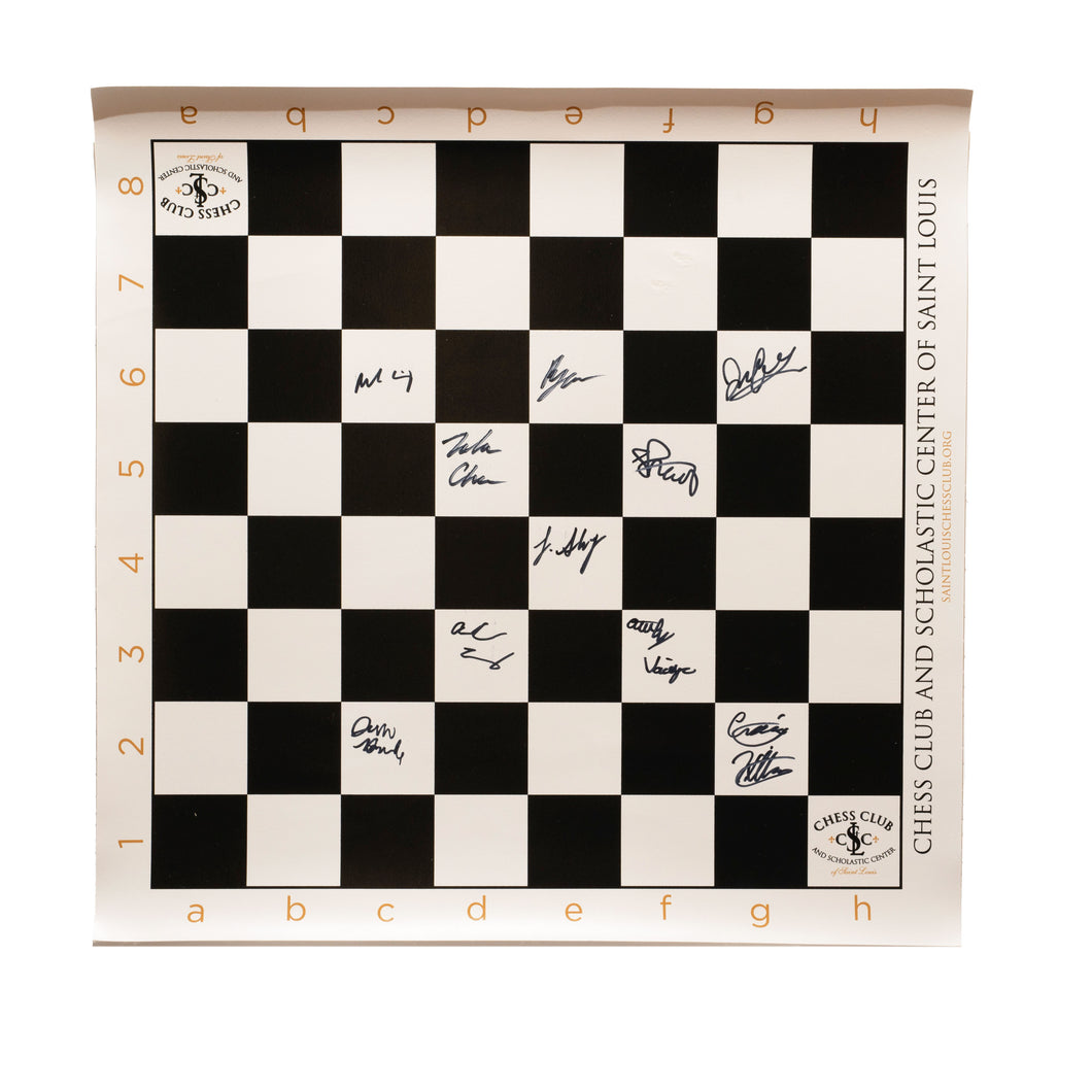 image of autographed board