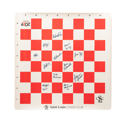 image of autographed vinyl board