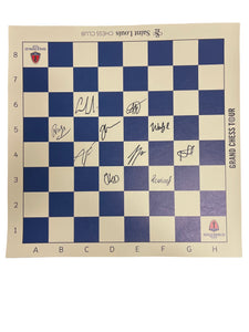 image of the 2025 Sinquefield Cup Autographed Vinyl Board