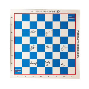 image of autographed vinyl board
