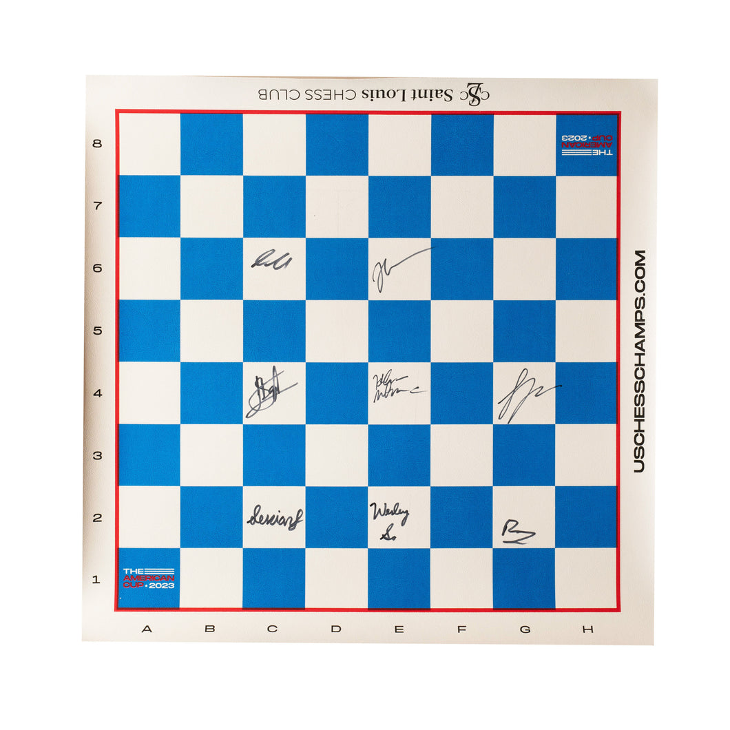 image of autographed vinyl board
