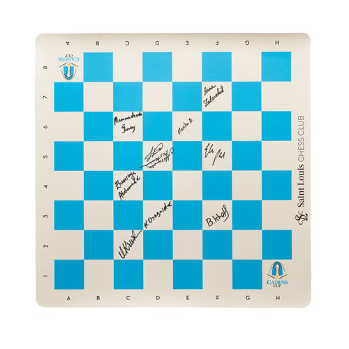 image of autographed vinyl board  