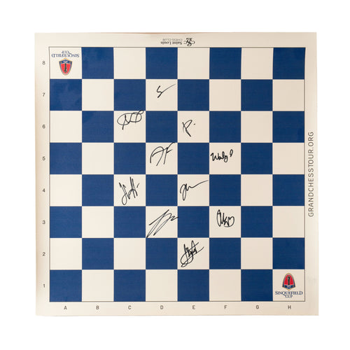 image of autographed vinyl board
