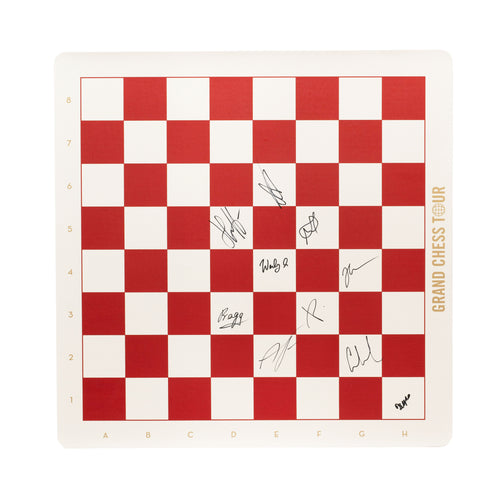 image of the autographed vinyl board