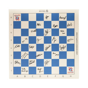 image of autographed vinyl board