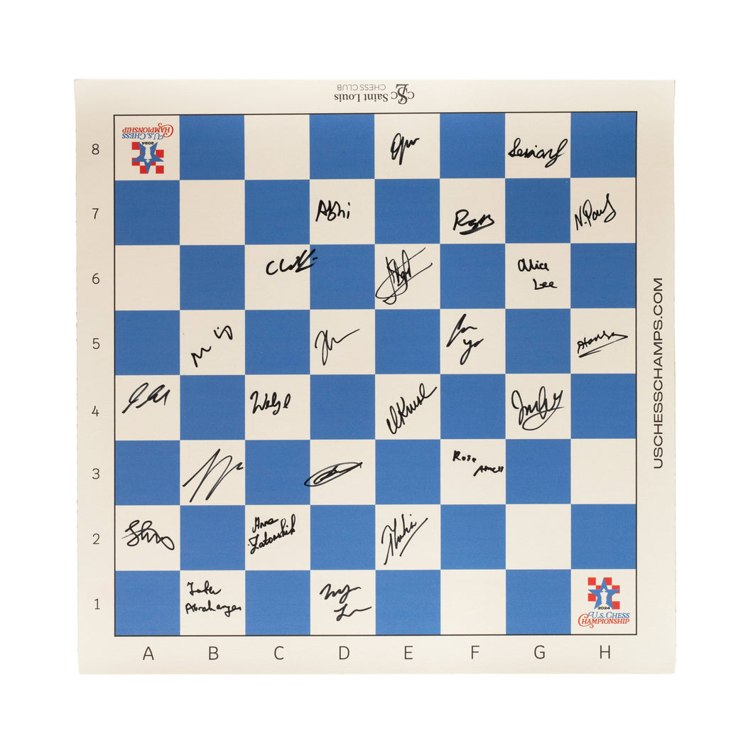 image of autographed vinyl board