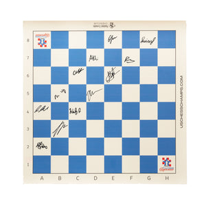 *2024 US Chess Championship Vinyl Board [Autographed by Open Field]