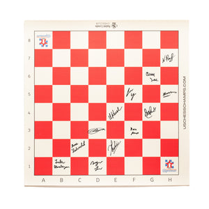 image of autographed vinyl board