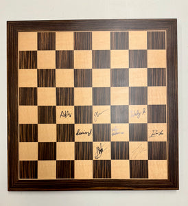 2025 American Cup Wooden Board (Autographed by Open Field), Irregular