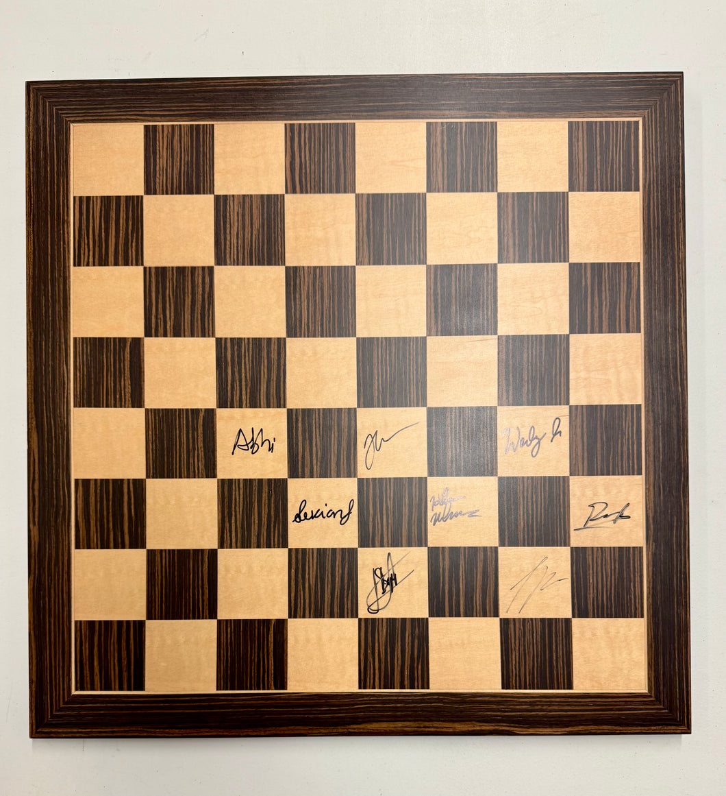 2025 American Cup Wooden Board (Autographed by Open Field), Irregular